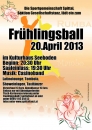 Spital Tanzt Frühlingsball 20.4.13. Seeboden mit Live Musik Casinoband & Latinolounge  & AllroundDancer